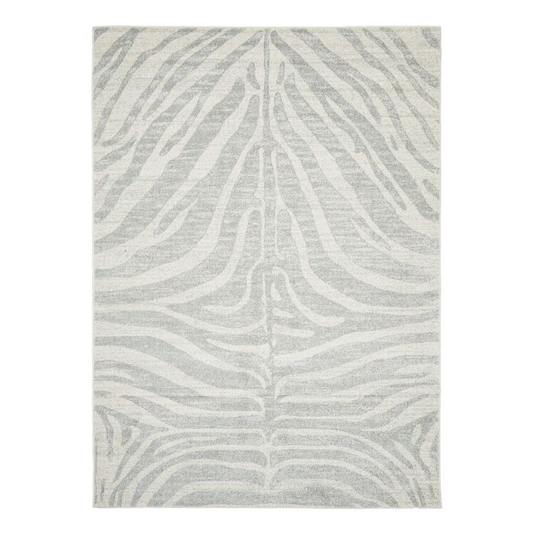 Rug Culture Chrome Savannah Rug Silver 290 x 200 cm