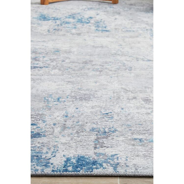 Spotlight Blue Rug Rug Culture Illusions 132 Rug BLUE 320 x 230 cm | Spotlight Australia