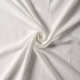 KOO Westwood Fern Sheer Concealed Tab Top Curtains White