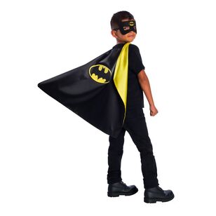 DC Comics Batman Boy's Cape Set Black