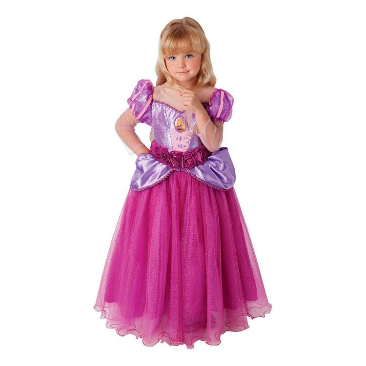 Disney Rapunzel Premium Kids Costume Multicoloured