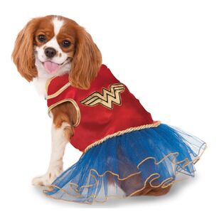 Wonder Woman Pet Costume Multicoloured