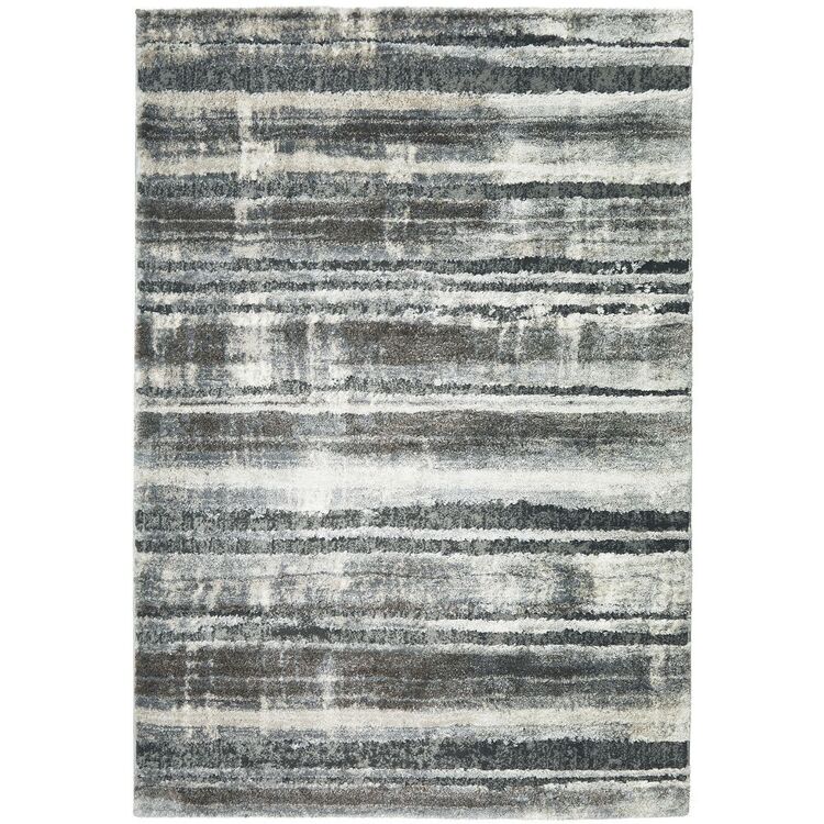 Rug Culture Himali Baley Slate Rug Silver