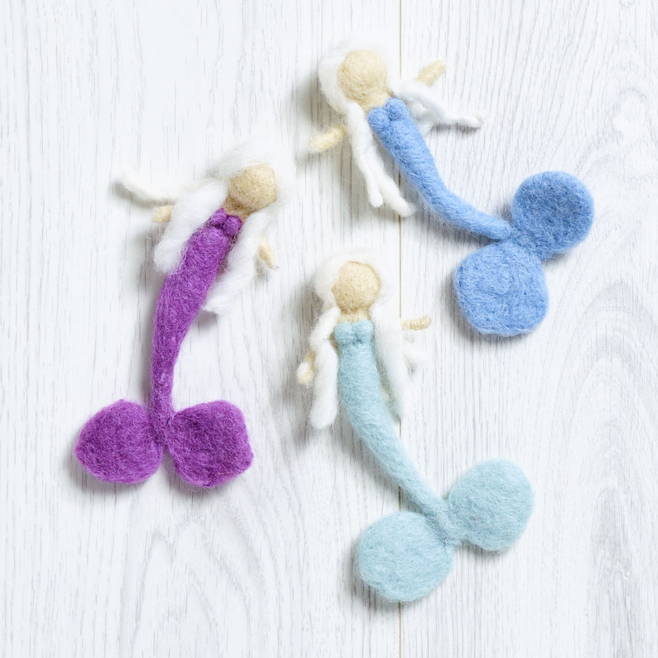 Arbee Felted Mermaids Project