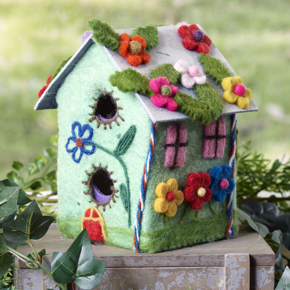 Arbee Wool Felted Fairy House Project
