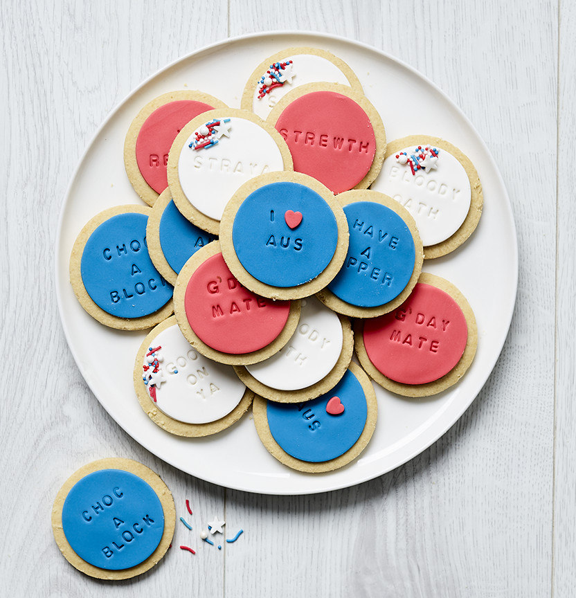 Australia Day Cookies Project