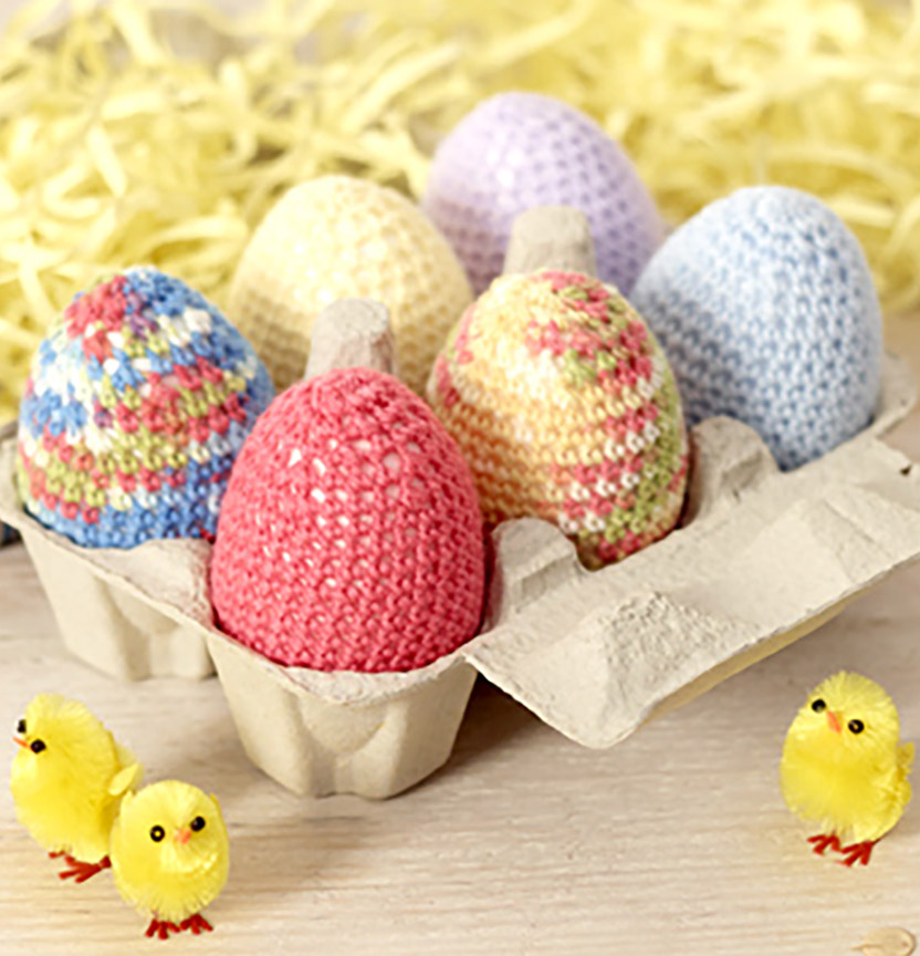 Baby Wonder 4Ply Crochet Easter Eggs Project