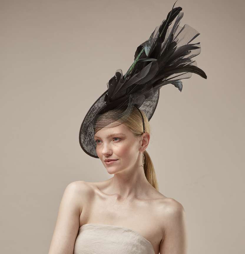 Black Feather Fascinator Project