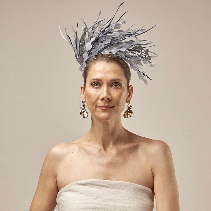 Blue Feather Fascinator Project