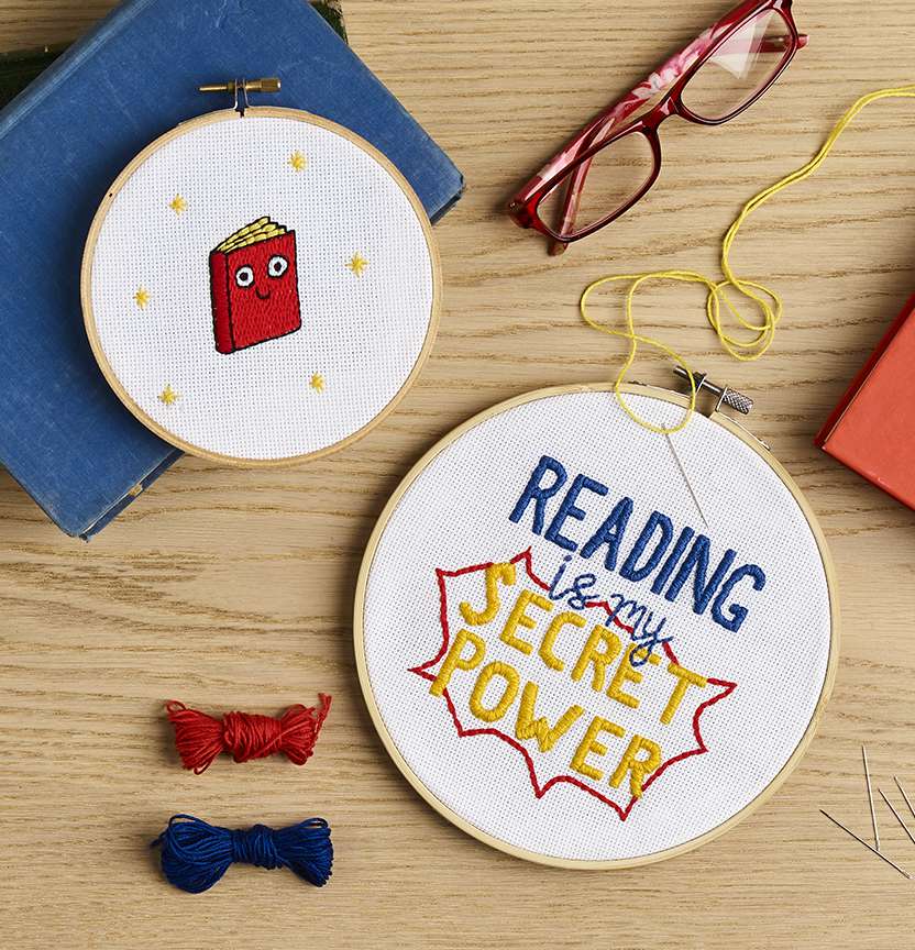 Book Week Embroidery Project