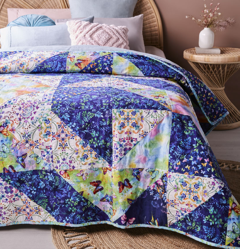 Butterfly Bliss Quilt Project