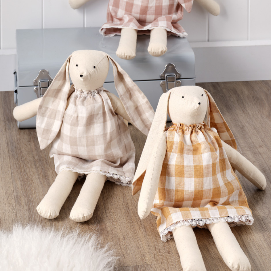Calico Linen Bunnies Project | Spotlight Australia