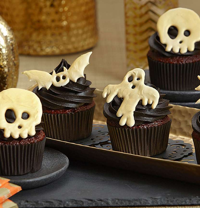 Candy Creeper Cupcakes Project