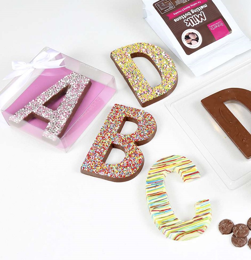 Chocolate Freckle Letter Project