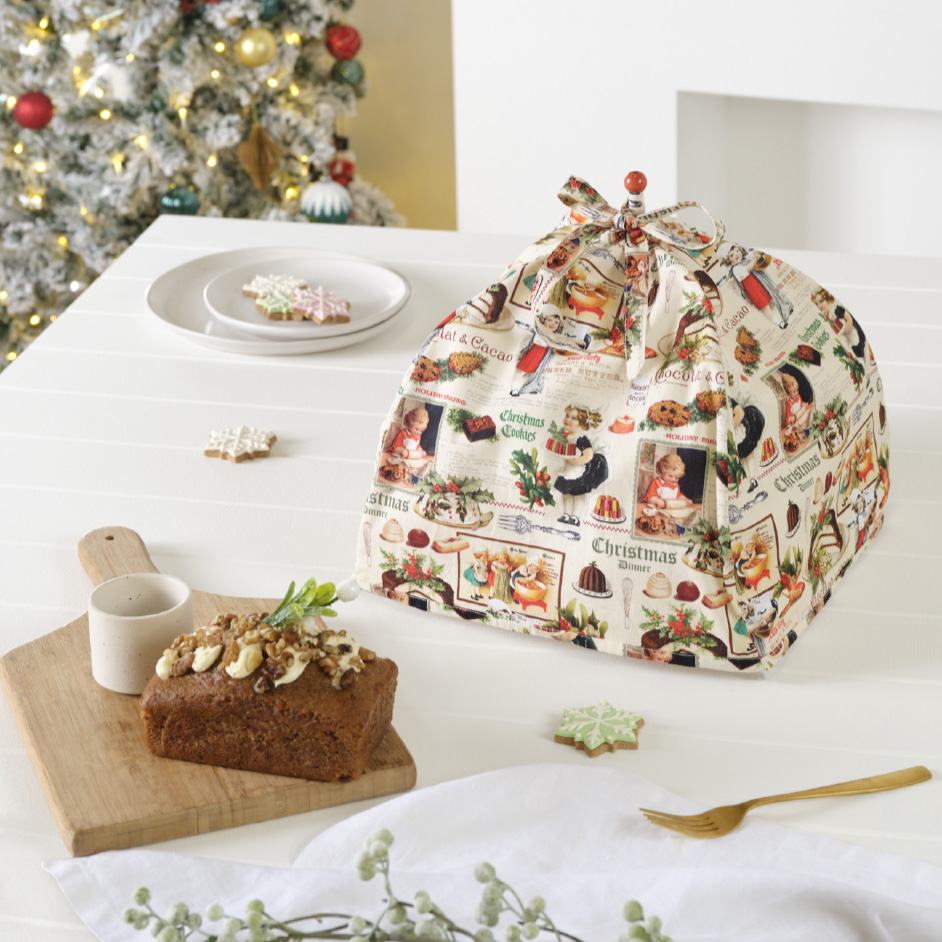 Christmas Fabric Cloche Project