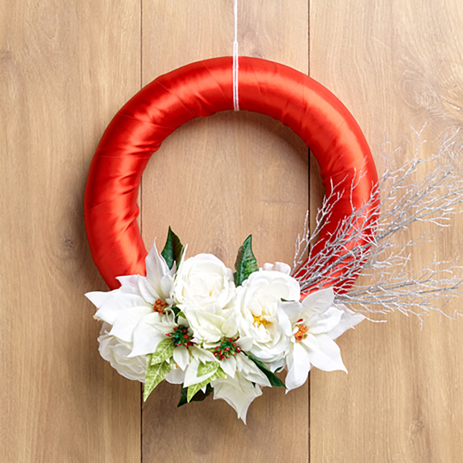 Christmas Floral Wreath Project