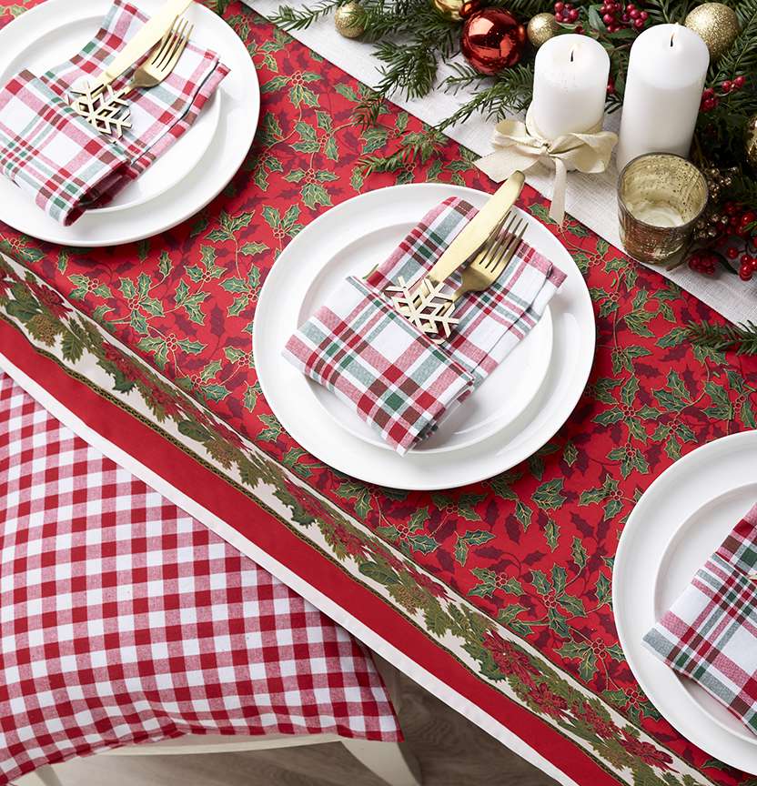 Christmas Table Setting Project