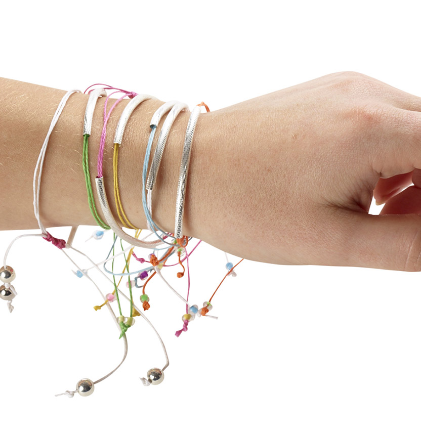 Colourful Cord Bracelets Project