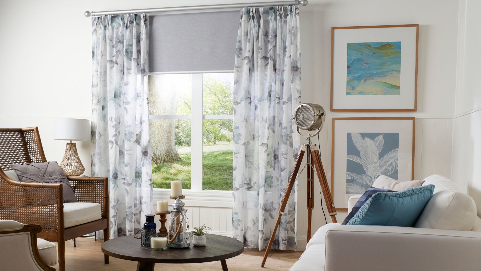 How to style sheer curtains