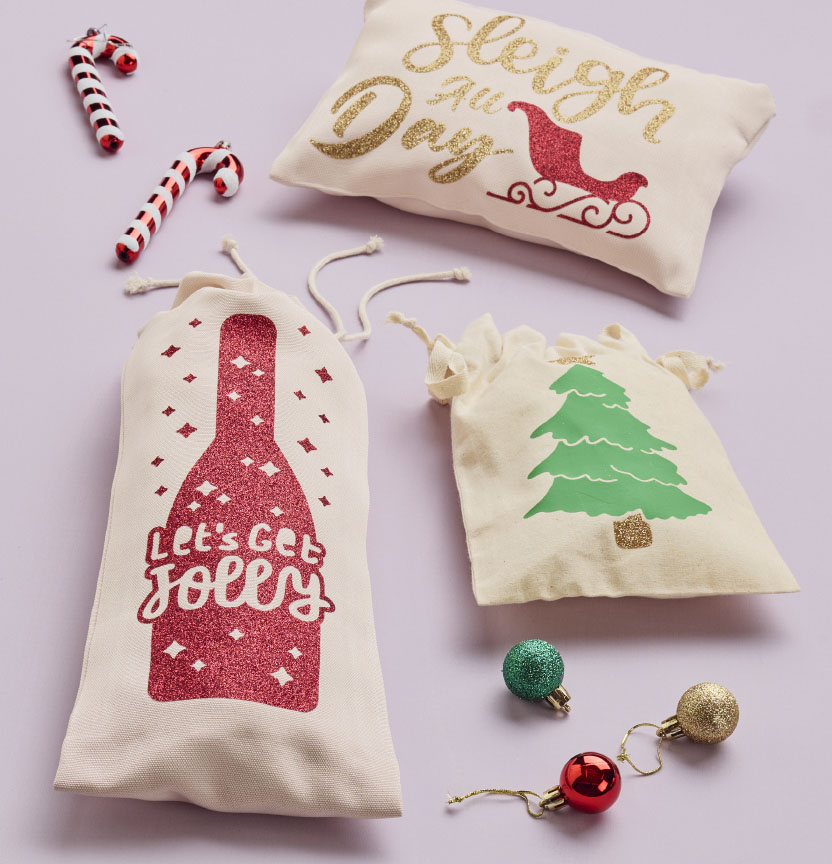 Cricut Christmas Gift Bags Project