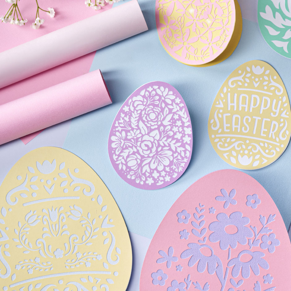 Cricut Easter Egg Placemats Project