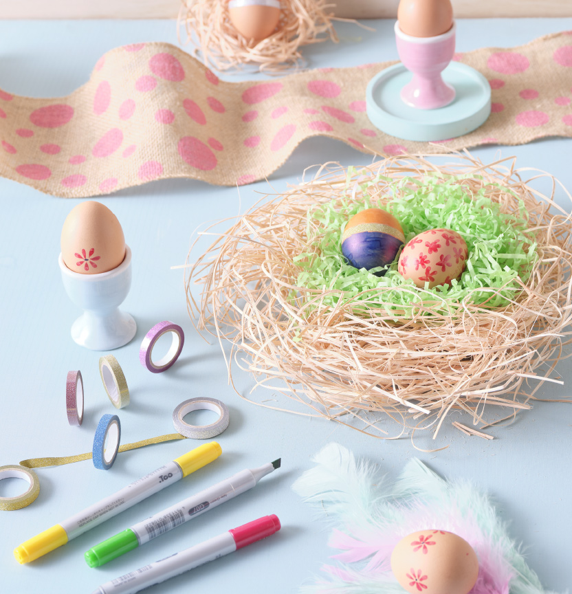 Decorate Easter Eggs Using Copic Markers Project