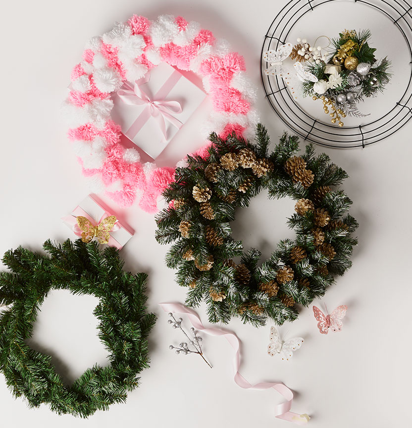 DIY Christmas Wreaths Project