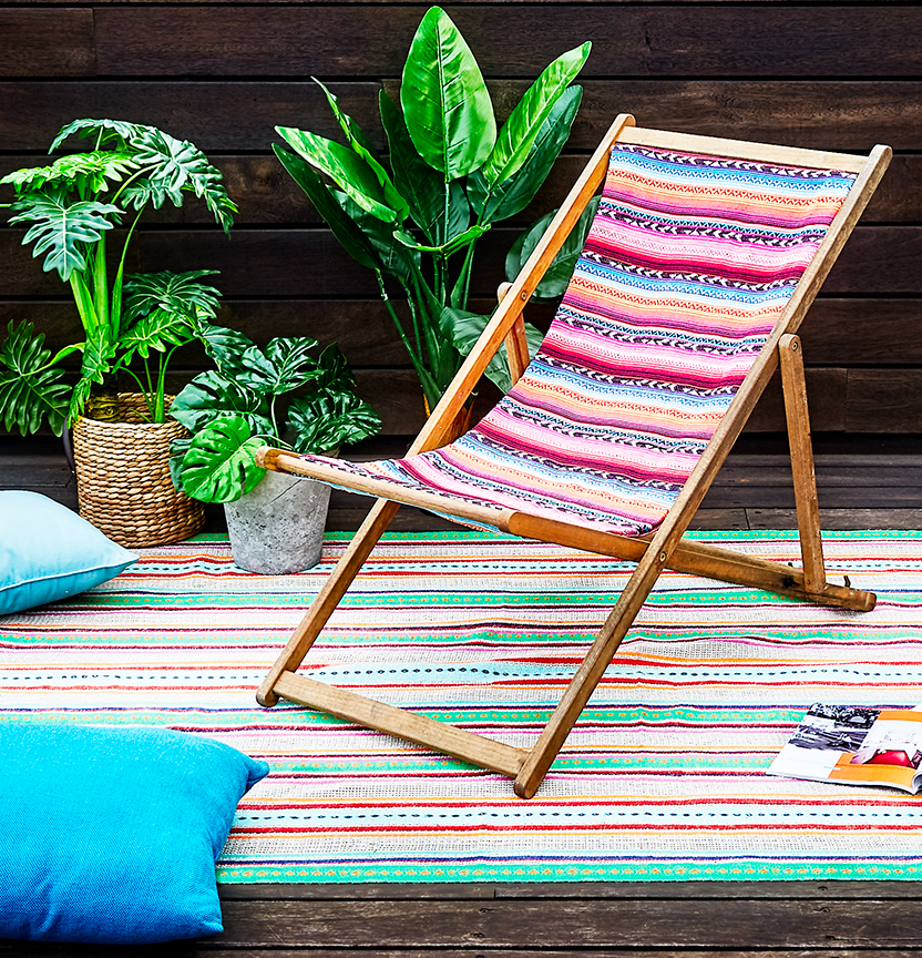 DIY Deck Chair & Rug Project