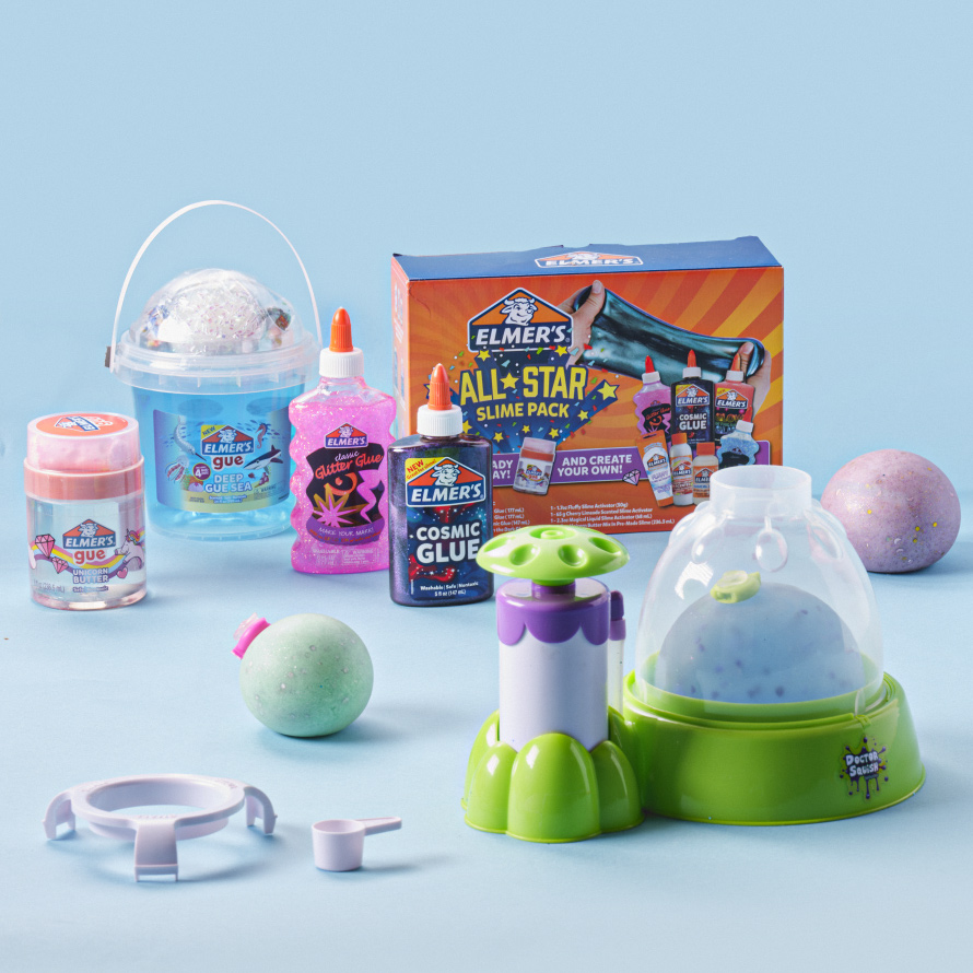 Dr Squish & Elmers Squishies Project
