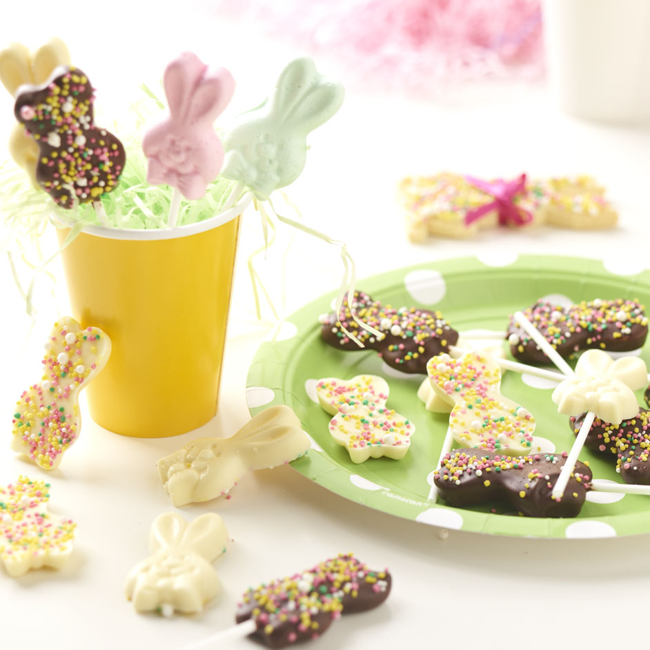 Easter Marshmallow Bunny Pops Project