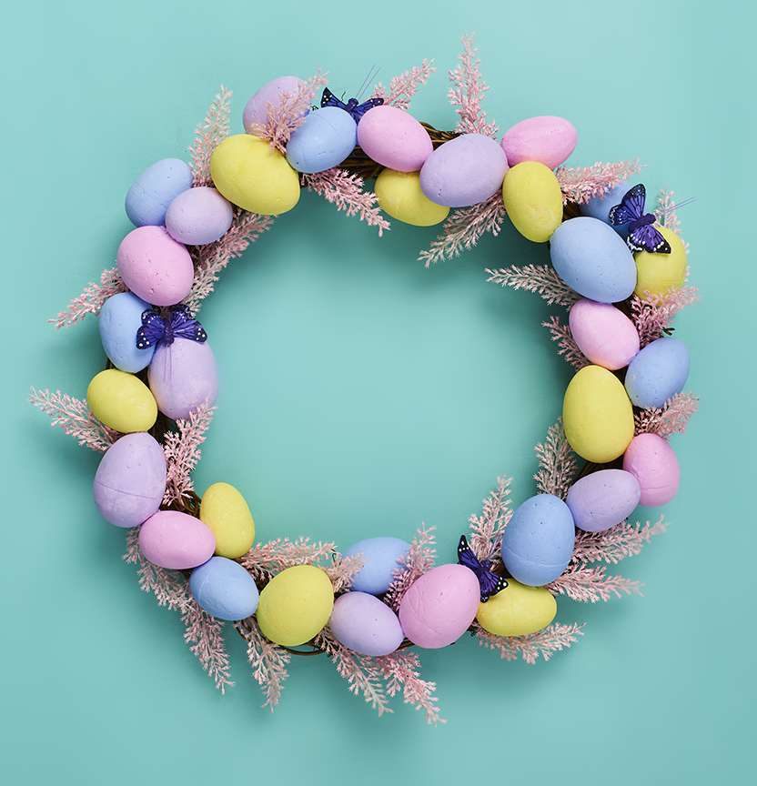 Egg Wreath Project
