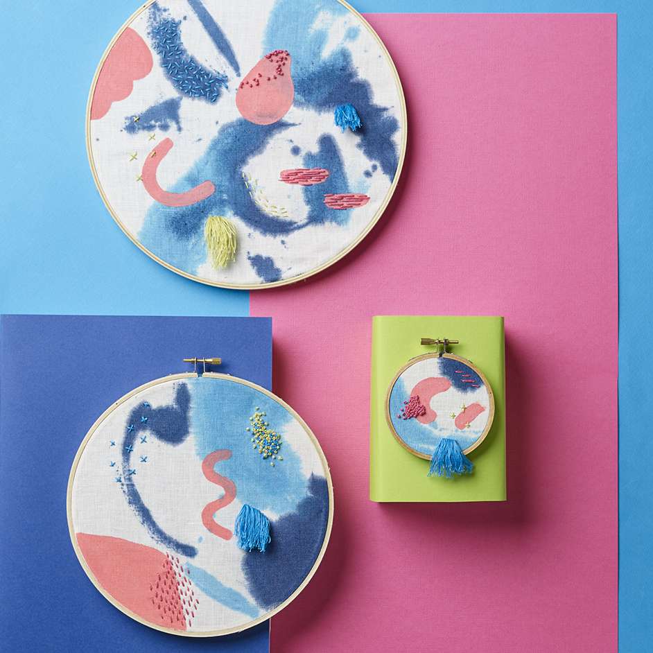 Embroidery Hoop Art Project