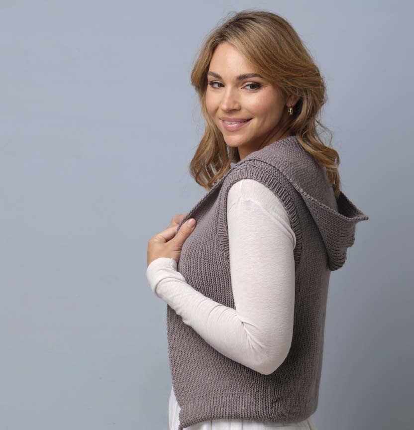 Essence Vest With Hood Project