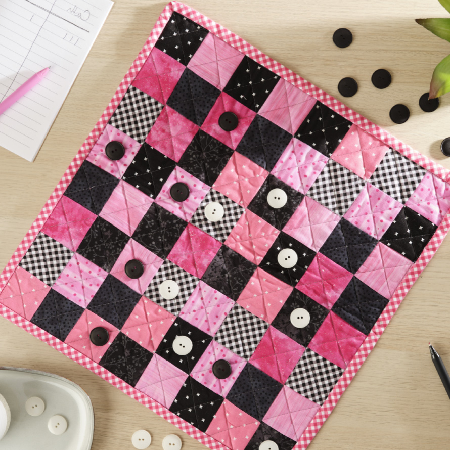 Fabric Checkerboard Project
