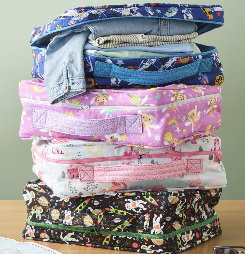 Fabric Suitcase Project