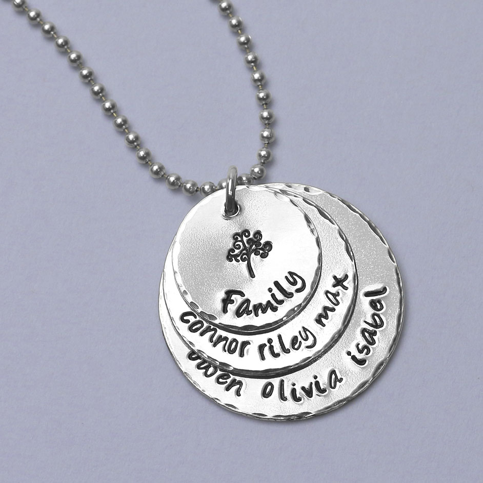 Family Tree Necklace Project