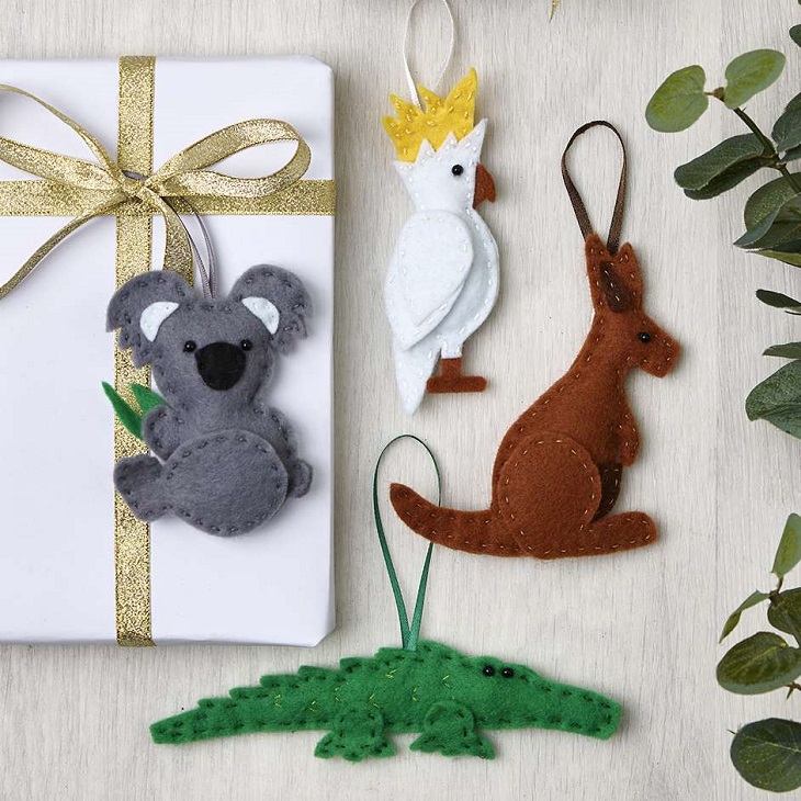 Felt Christmas Ornaments Project Spotlight Australia