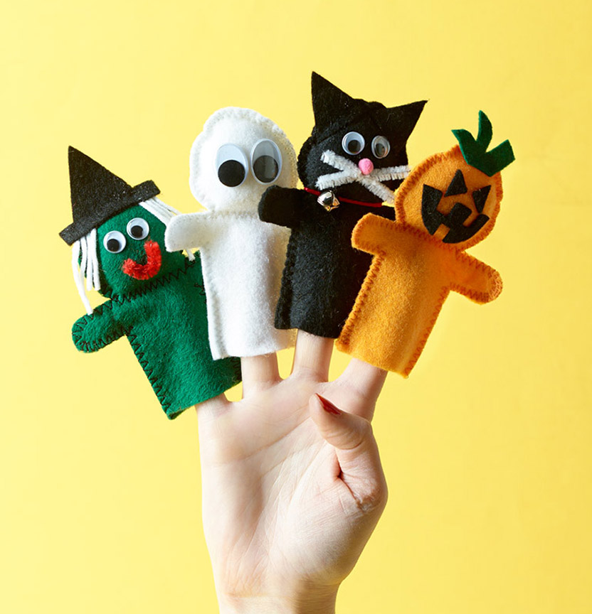 Felt Finger Puppets Project