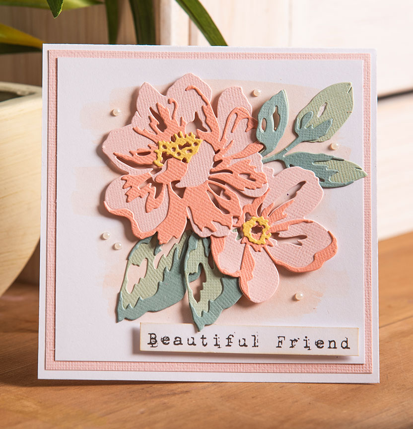 Floral Layers Card Project