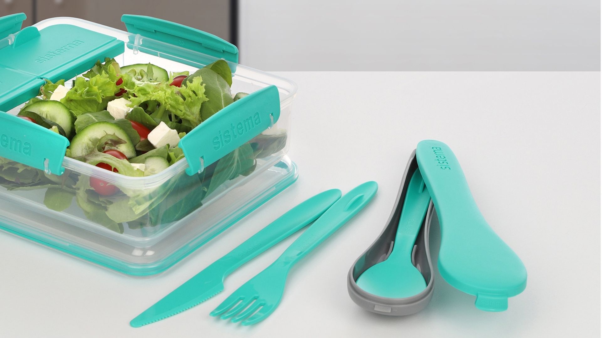 Sistema plasic resusable cutlery