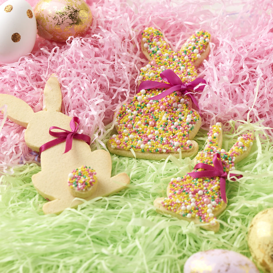 Freckle Bunny & Love Heart Easter Cookies Project