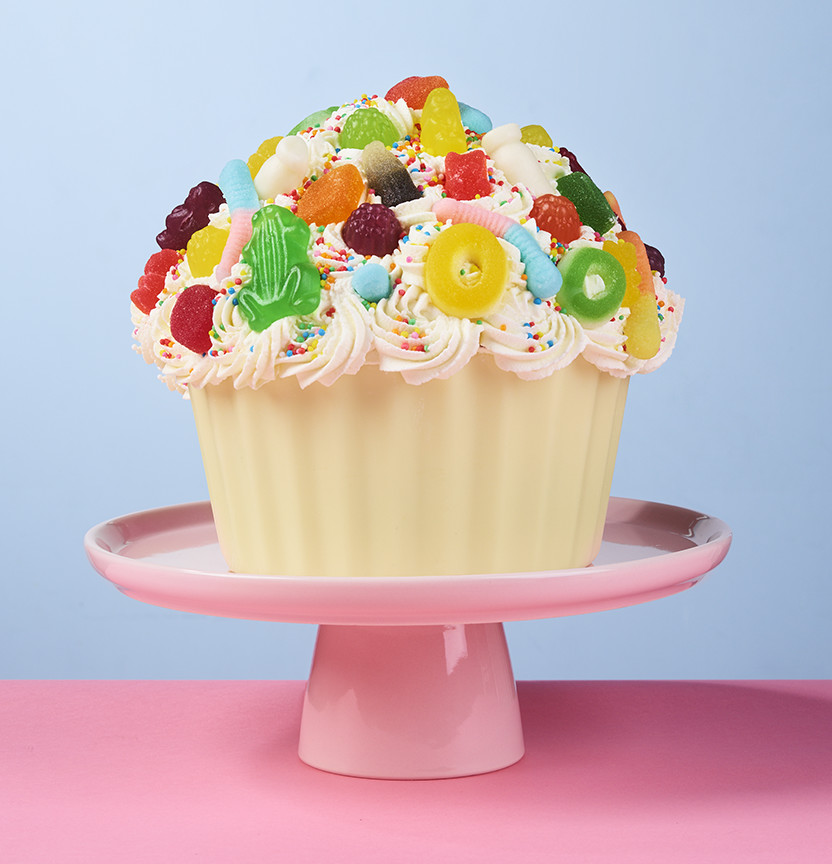 Giant Lolly Cupcake Project