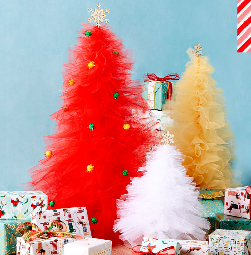 Tulle Christmas Trees