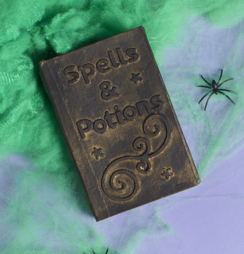 Halloween Spell Book Box Project