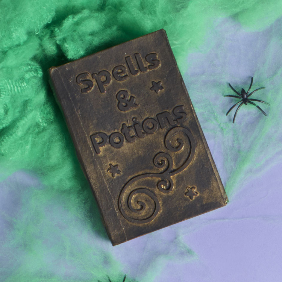 Halloween Spell Book Box Project