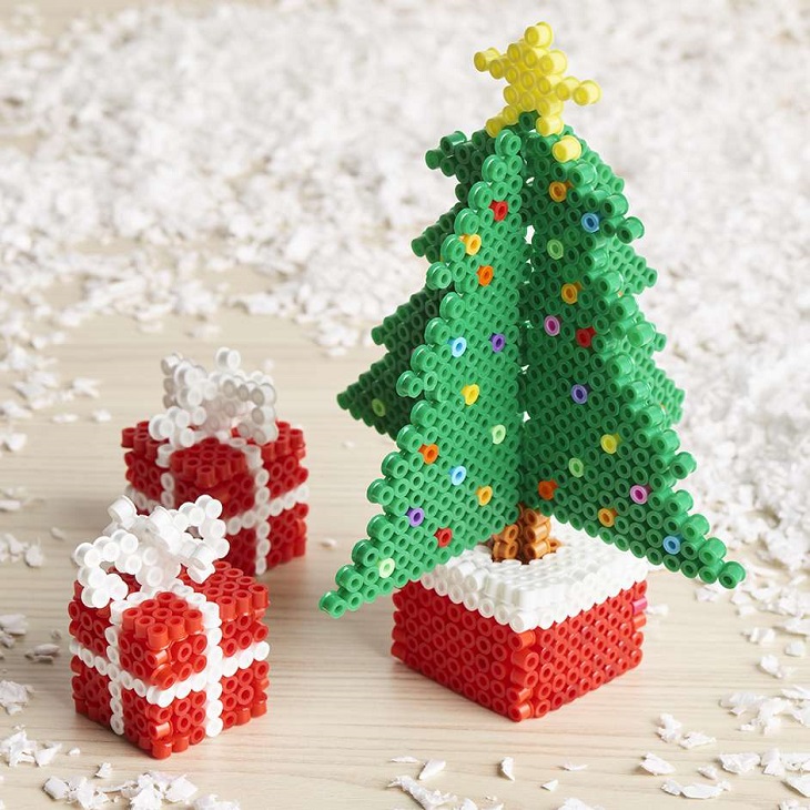 Hama Bead Christmas Tree & Presents Project