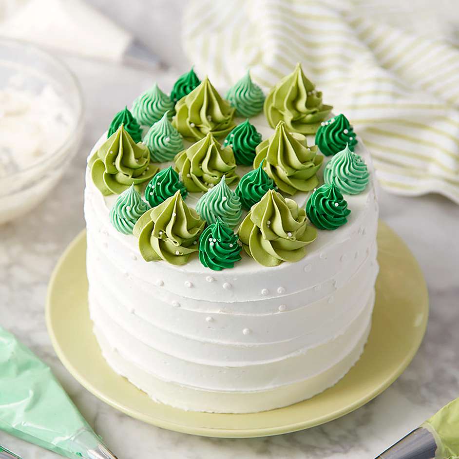 Happy Little Trees Cake Project