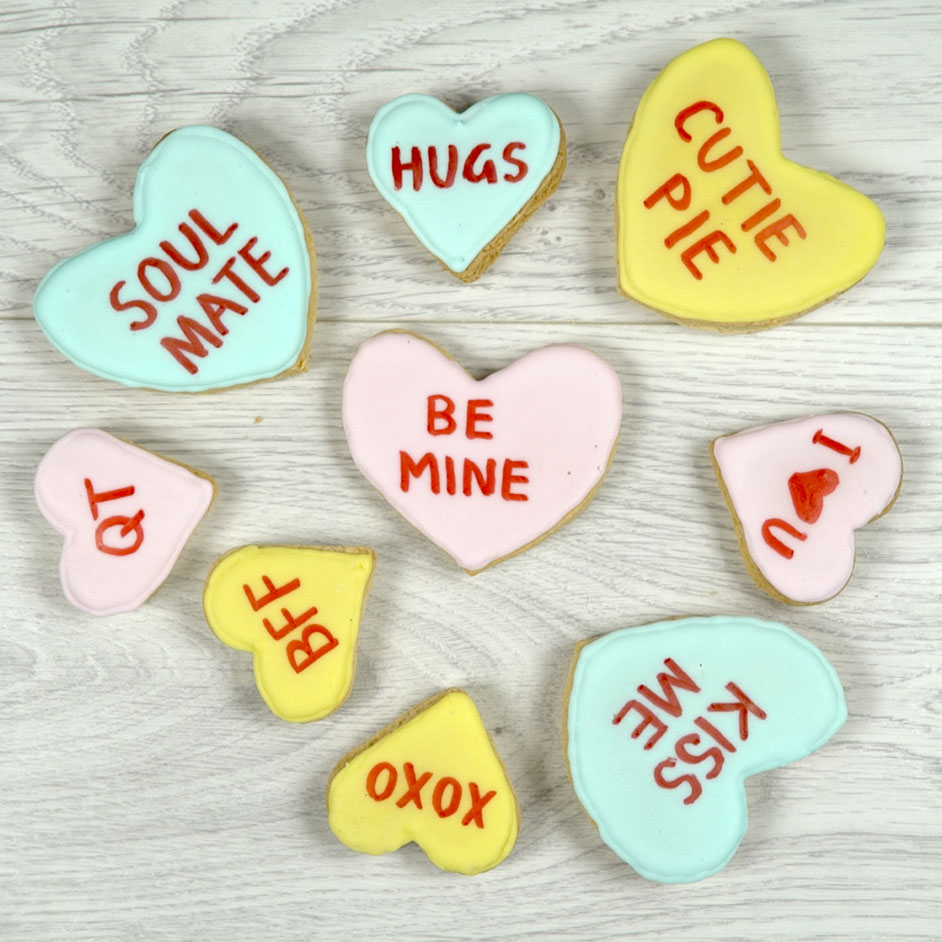 Heart Candy Cookies Project