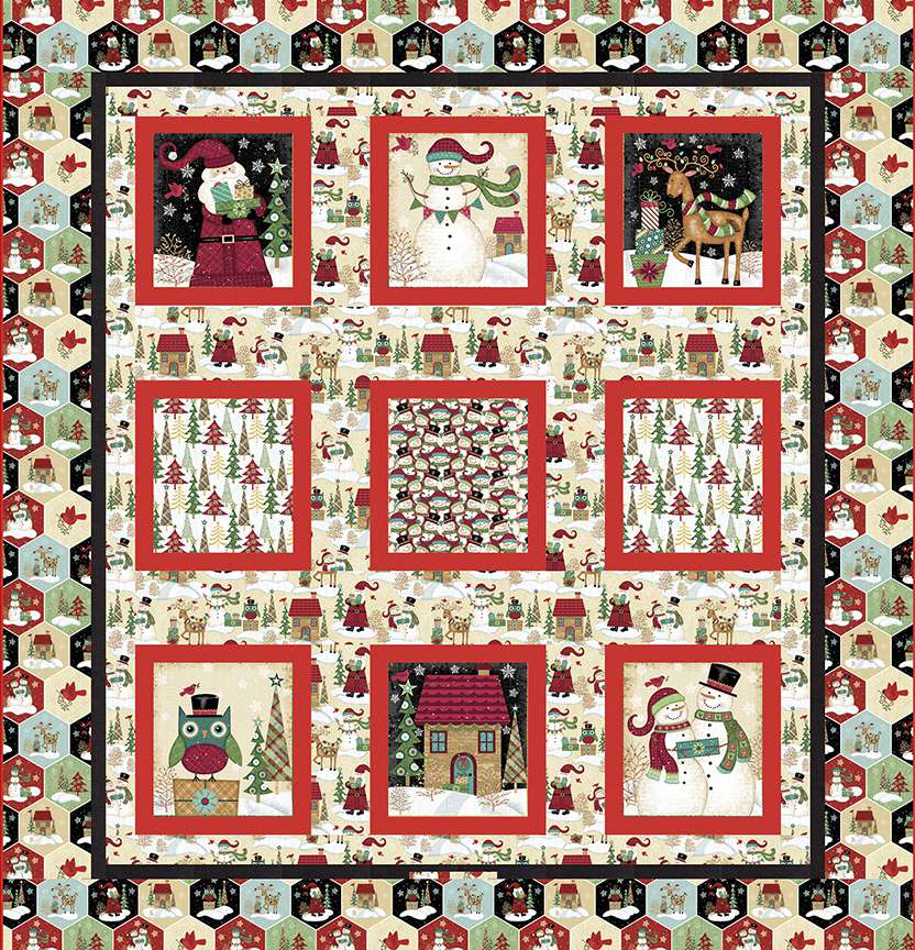 Holly Jolly Christmas Quilt Project
