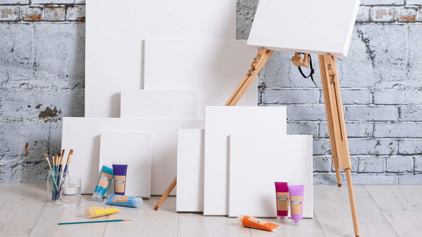 Types of canvas and materials